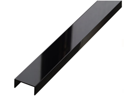 Стальной профиль U-40-2440-BLACK-MI 40 x 240cm