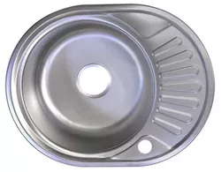 купить Мойка кухонная Rubano HD6044E incastrabila 570x450x180mm, (dreapta),inox, periat-0,8mm в Кишинёве 