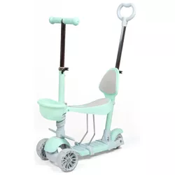 купить Самокат New World 0077p-2 Trotineta p/u copii 5in1 (suport), menta, 147607 в Кишинёве 