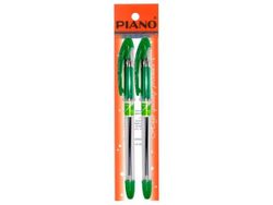 Набор ручек шариковых PT-335 soft ink 2шт, зеленых