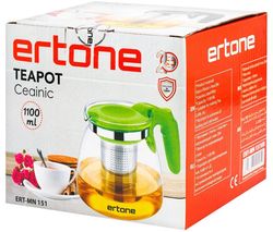 купить Чайник заварочный Ertone ERT-MN 151 verde/negru в Кишинёве 