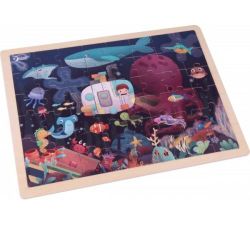 Puzzle de lemn "Ocean" Classic World 54266