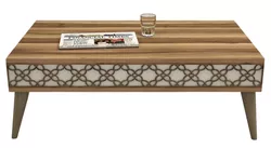 купить Журнальный столик Trendy Oras, Nuc, Smantana 105x36x60cm в Кишинёве 