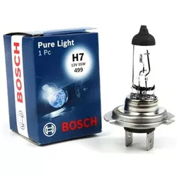 cumpără Lampă auto Bosch H7 Pure Light 12V 55W PX26d (carton) (1987302071) în Chișinău 