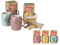 Set Becky Botanica: cana Botanical print, ceai 4pac
