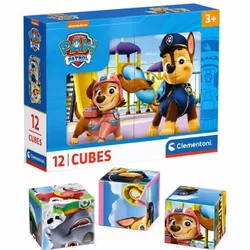 cumpără Puzzle Clementoni Cuburi Paw Patrol 2024, 12 bucăți (41194) în Chișinău 