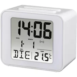 купить Часы-будильник Hama 186305 Cube Radio white в Кишинёве 