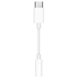 купить Адаптер для мобильных устройств Apple USB-C to 3.5 mm Jack Adapter MU7E2 в Кишинёве 