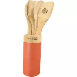 купить Набор столовых приборов EuroGold 7108200017 Set din bambus 5buc в Кишинёве 