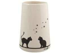 Стакан для зубных щeток MSV Gatitos, керамика