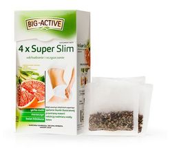 Ceai Big Active 4x Super Slim. 20 plicuri