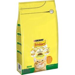 cumpără Hrană pentru animale de companie Purina Friskies Indoor hr.usc. p/pisici (pui,legume) 1,5kg (6) în Chișinău 
