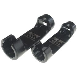 cumpără Set de tubulare, bite, duze JTC JTC-6753 Набор головок разрезных 12-ти гранных (14 и 17мм.) în Chișinău 