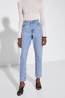 Брюки ZARA Светло синий zara 6164/089/406