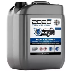 купить Средство для ухода за авто Polychrom 2020 Polish pentru roți BLACK RUBBER, 5 L в Кишинёве 