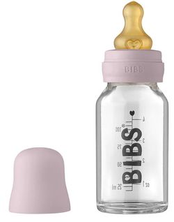Бутылочка стеклянная BIBS Dusty Lilac (0+) 110 ml