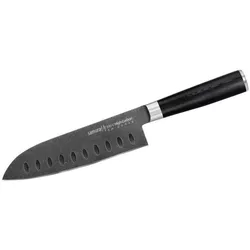 купить Нож Samura MO-V Stonewash Santoku 180mm (SM-0094B) в Кишинёве 
