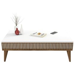 купить Журнальный столик Trendy Milano, Nuc, Alb в Кишинёве 