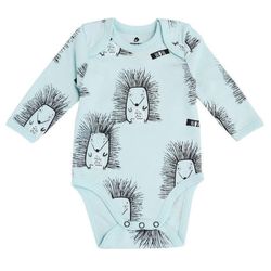 купить Детская одежда Minikin 242300380 Hedgehog Боди голубой с рисунком 9-12мес (80см) в Кишинёве 