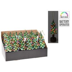 cumpără Decor de Crăciun și Anul Nou Promstore 54320 Suvenir LED Brad pe suport, 16cm în Chișinău 