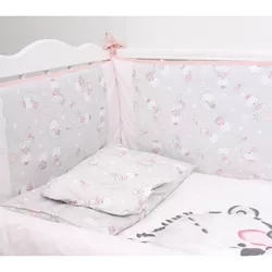 купить Детское постельное белье PernaMea Set lenjerie 8 piese Teddy love Pink (PM.100262/8) в Кишинёве 