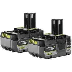 cumpără Încărcătoare și Acumulatoare RYOBI 5133005305 Acumulator 18V 5.0Ah 5133005305 RB1850X2 în Chișinău 