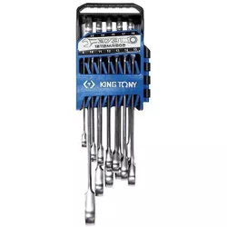 cumpără Cheie fixă King Tony 12112MRS02 ключи комбинированные с трещоткой 8-22мм. 12 пр. (в органайзере) în Chișinău 