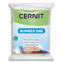 Lut polimeric CERNIT N1 56g, verde deschis №611