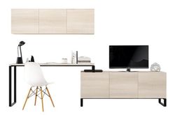 cumpără Set mobilă living Indart Livingul Light 04 (275x42x175) în Chișinău 