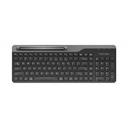 Wireless Keyboard A4Tech FBK25, Multimedia, Smartphone Cradle, up to 4 Devices, BT/2.4Ghz, Black