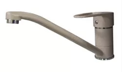 купить Смеситель кухонный Sandy 49190 Nobilis cu pipa Clasic, lunga, bej inchis в Кишинёве 