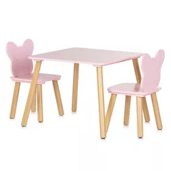купить Набор детской мебели Chipolino DIWH02460323 Столик и 2 стульчика MDF butterfly в Кишинёве 