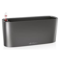 купить Цветочный горшок Lechuza Delta Premium 10, Charcoal в Кишинёве 