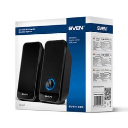 Speakers SVEN "320" Black, 6w, Power: USB / DC 5V