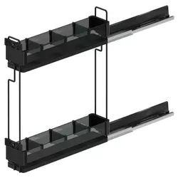 cumpără Feronerie pentru mobilă Starax Cargo Unique Box Anti-Slip 150mm L S-2662-P-A în Chișinău 