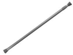 Tija glisanta pentru perdea 70-110cm, aluminiu, crom