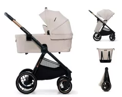 cumpără Сărucior pentru copii KinderKraft 2in1 Nea 2 KSNEA002BEG2000 Soft Beige în Chișinău 