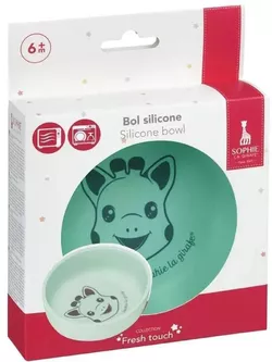 купить Посуда для кормления Sophie la Girafe 480004 Bol din silicone в Кишинёве 