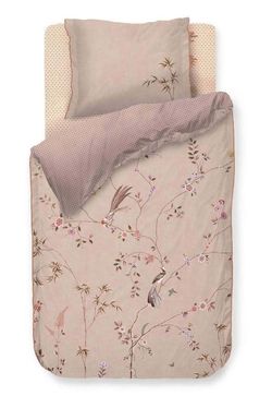 купить Домашний текстиль Pip Studio 331990 Bamboo Blossom box Khaki 140x200/220 в Кишинёве 