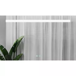 купить Зеркало для ванной Bayro Teta 1200x800 LED touch c подогревом в Кишинёве 