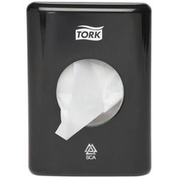 cumpără Accesoriu pentru WC Tork 566008 Dispenser Pungi Igienice B5, 36*100*140, Negru în Chișinău 