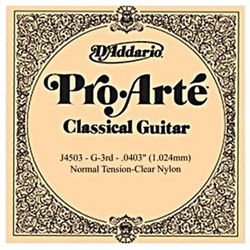 cumpără Coarda pentru instrument muzical D’Addario J4503 coarda sol pentru chitara clasica în Chișinău 