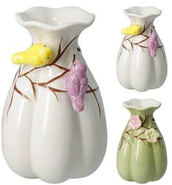 купить Ваза Promstore 56647 Birds H14сm, D9cm в Кишинёве 