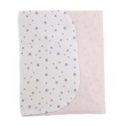 cumpără Textile de casă PernaMea Fata de Perna pt gravide forma-J, Stele Roz (PM.101305/3) în Chișinău 