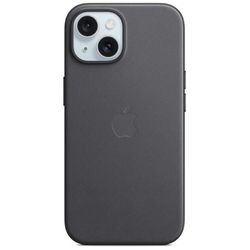 cumpără Husă pentru smartphone Apple iPhone 15 FineWoven MagSafe Black MT393 în Chișinău 