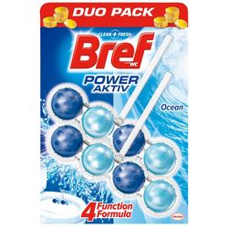 Bref WC cu aromă de ocean Duo Pack, 2x50 gr