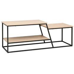 купить Тумба напольная для TV Deco Agis 130x40x50H Oak/Black в Кишинёве 