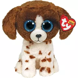 купить Мягкая игрушка TY TY36249 MUDDLES brown/white dog 15 cm в Кишинёве 