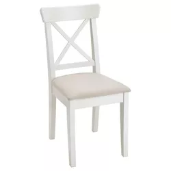 купить Стул Ikea Ingolf White/Beige в Кишинёве 