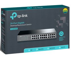 24-port Gigabit Desktop/Rackmount Switch TP-LINK "TL-SG1024D", metal case
